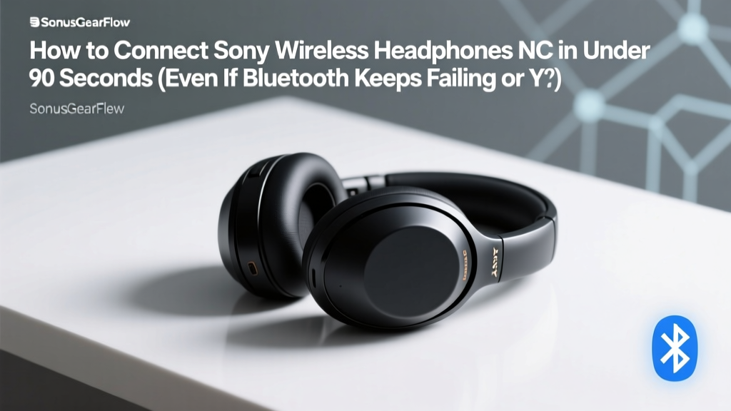 Sony Wireless Headphones NC Connection Fix (2026)