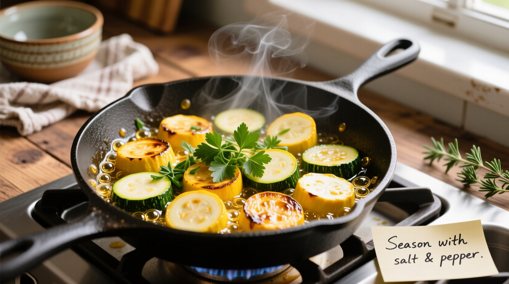 how do you cook summer squash