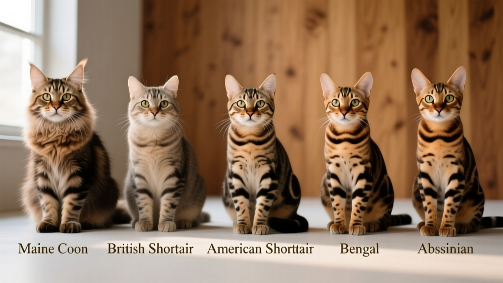 5 Types of Tabby Cats and the Breeds That Flaunt Those Striking Patterned Coats
