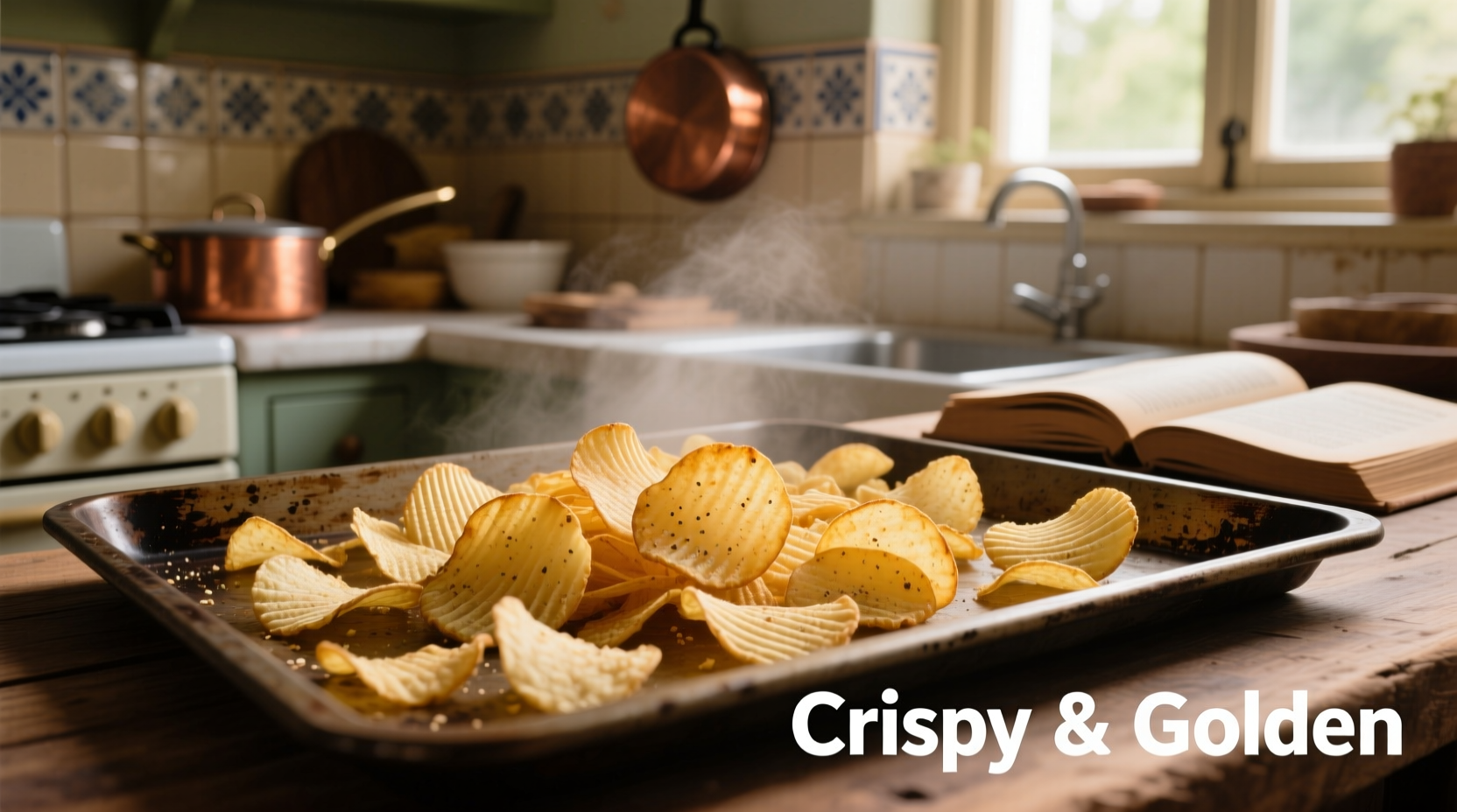 Perfect Oven-Baked Potato Chips: Crispy & Healthy Recipe