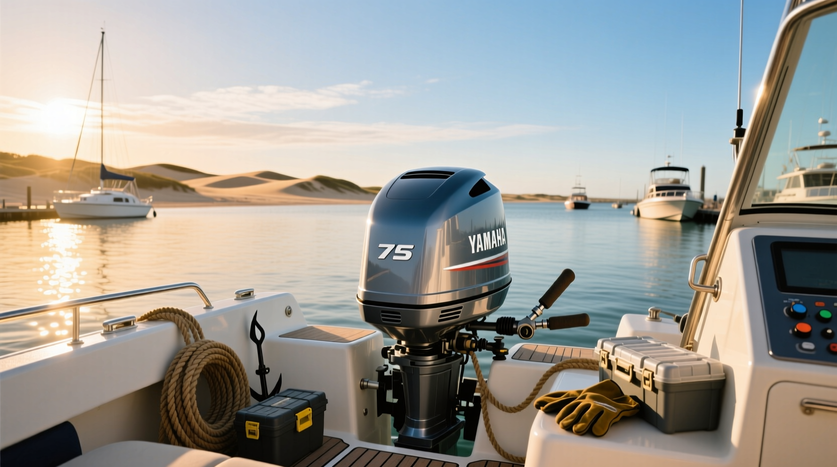 How to Choose Yamaha 75 HP Outboard Motor: Weight, Types & Tips