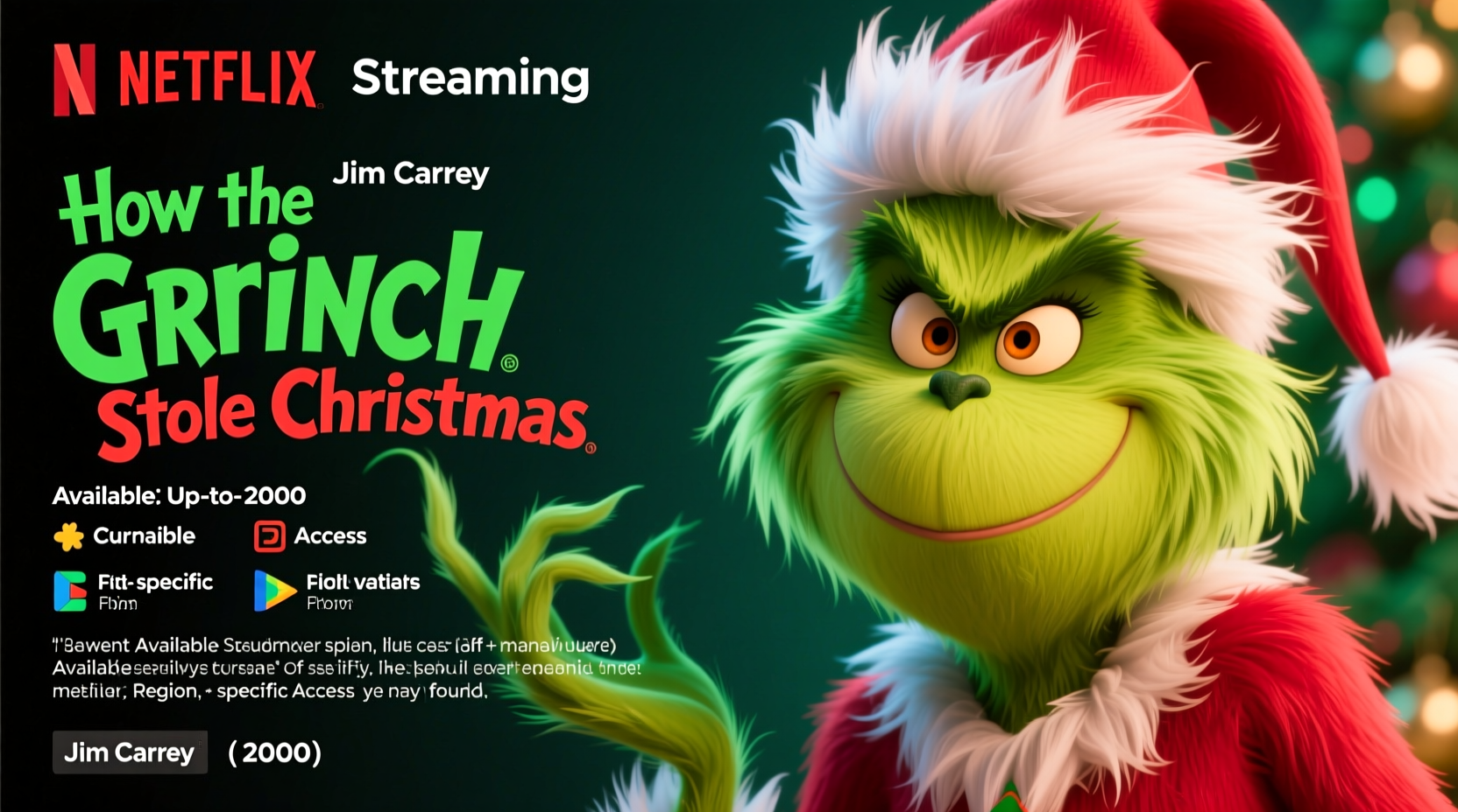 is how the grinch stole christmas on netflix