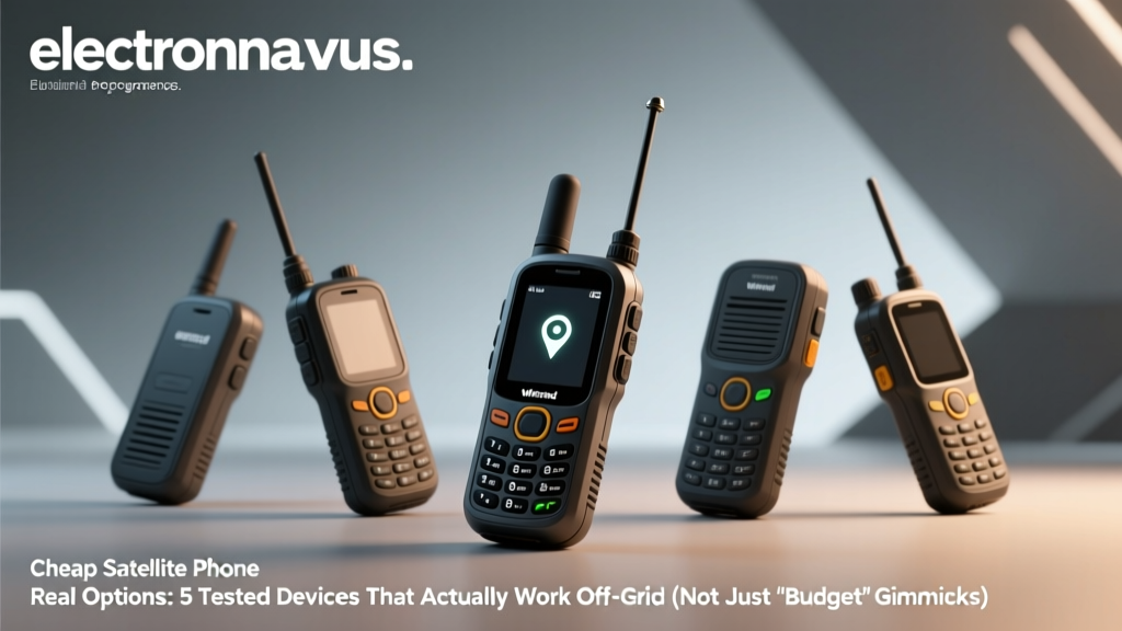Cheap Satellite Phone Real Options: 5 Tested Devices That Actually Work Off-Grid (Not Just 'Budget' Gimmicks)