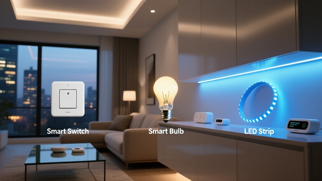 Smart Light Control: Switch vs Bulb vs Strip — Which Wins for Your Home?