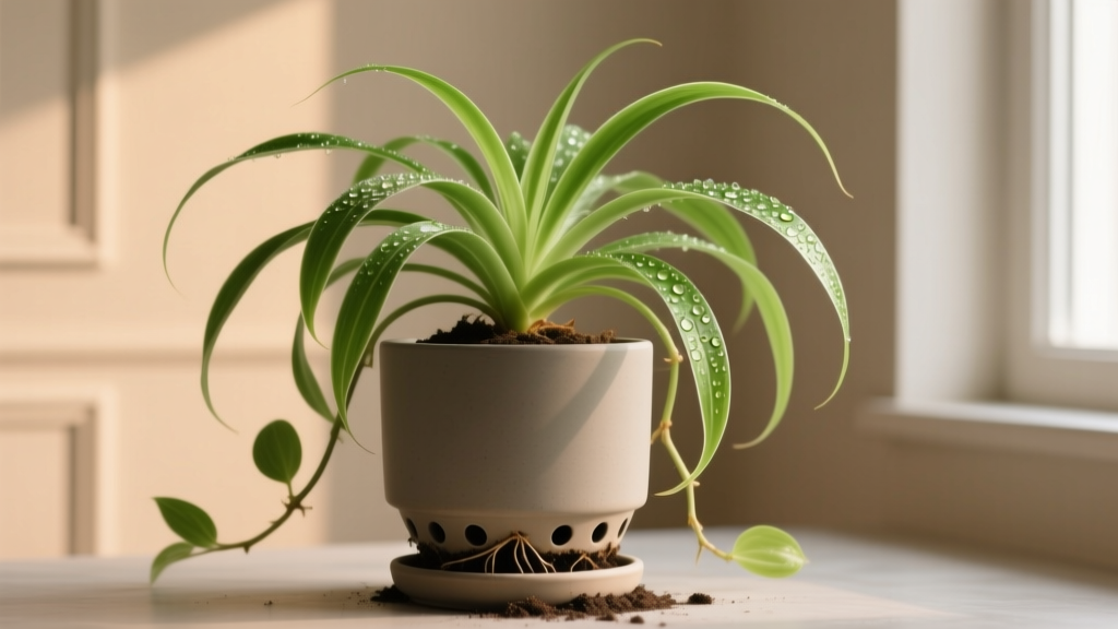 Spider Plant Dropping Leaves: Fix Water, Humidity, Drainage