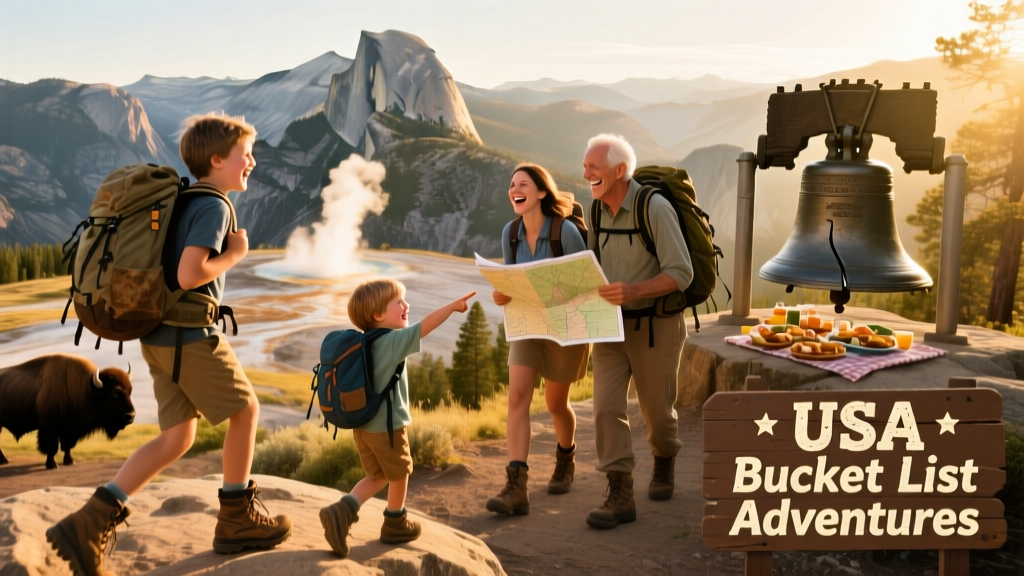 USA Bucket List Adventures for Families to Rave About Forever