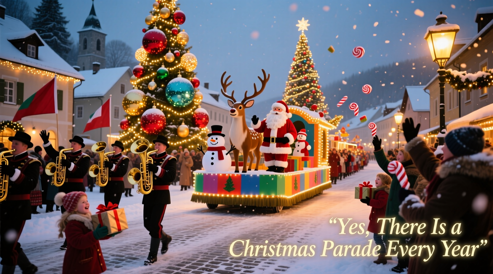 is there a christmas parade