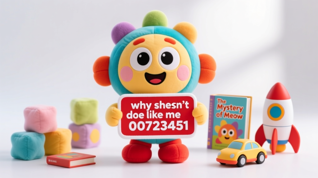 Why She Doesn’t Like Me_00723451: A Child Safety and Toy Industry Analysis of Emotional Literacy Gaps in Early Childhood Play Products
