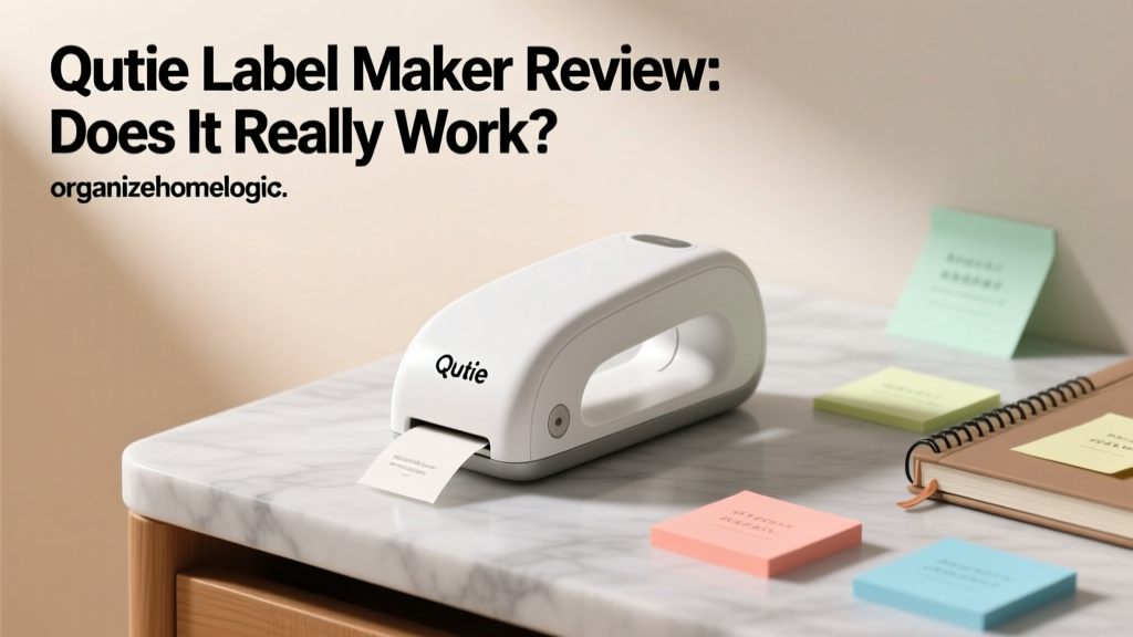 Qutie Label Maker Review: Does It Really Work?