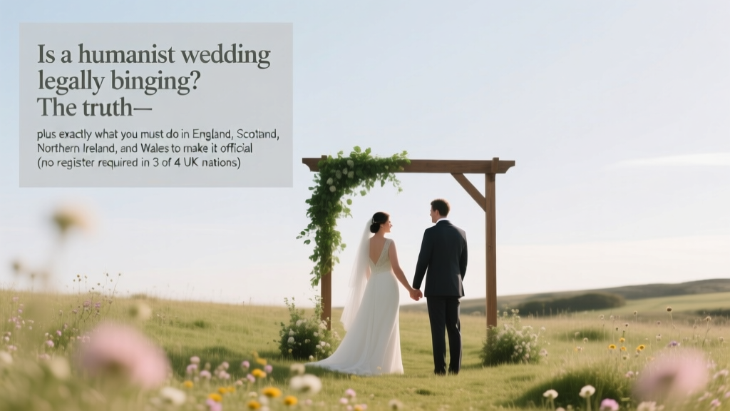 Humanist Wedding Legal? UK Requirements (2026)