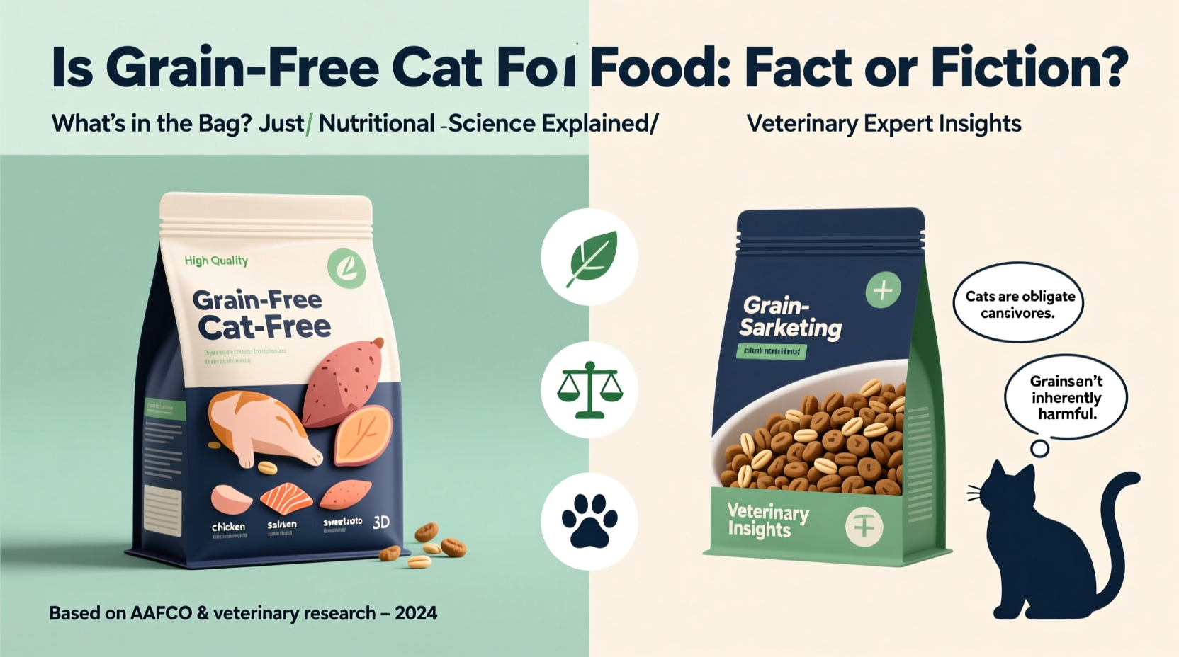 is grain free cat food better or just a marketing gimmick