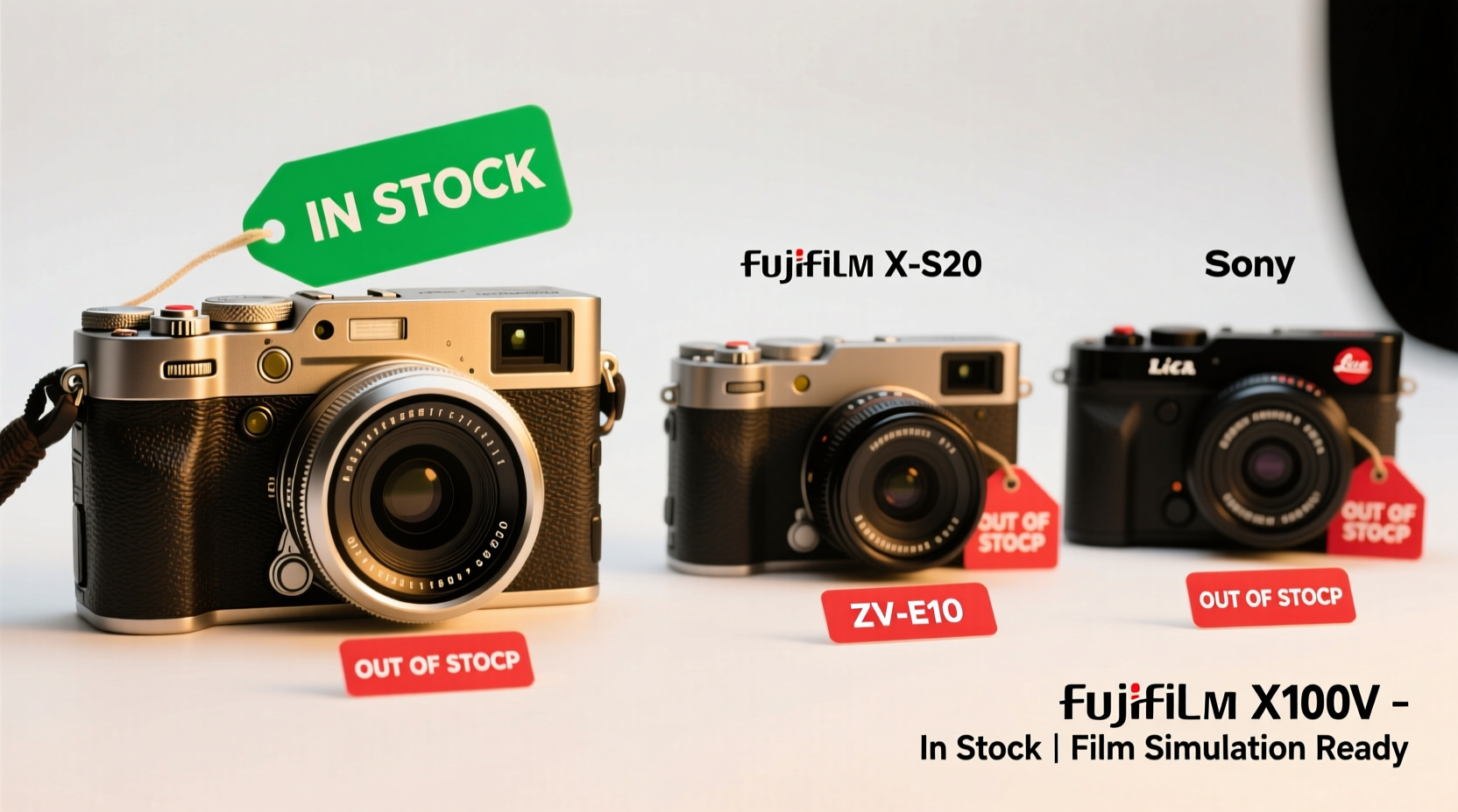 fujifilm x100v alternatives finding a film simulation camera that is actually in stock