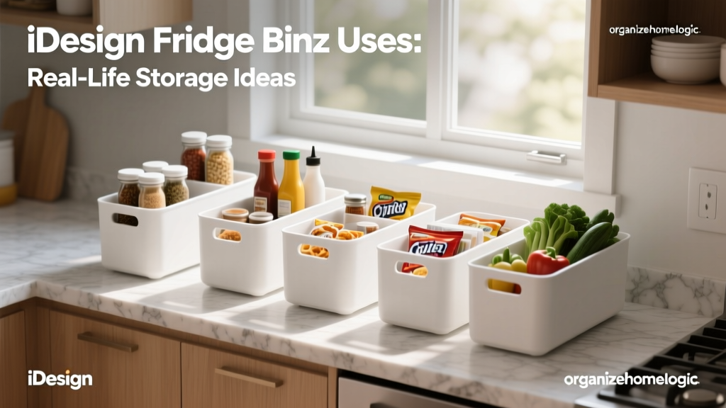 iDesign Fridge Binz Uses: Real-Life Storage Ideas