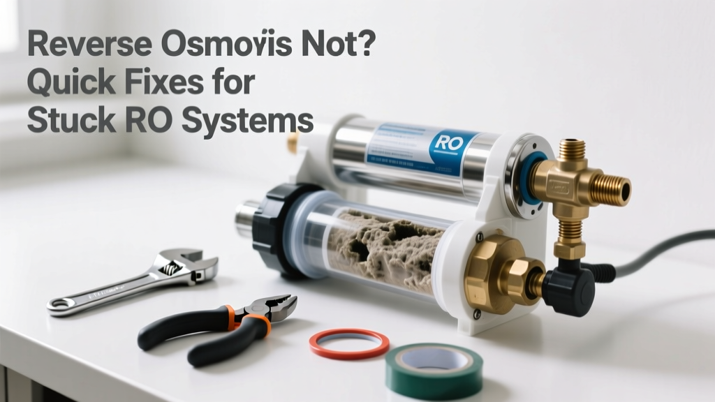 Reverse Osmosis Not Flowing: Quick Fixes for Stuck RO Systems