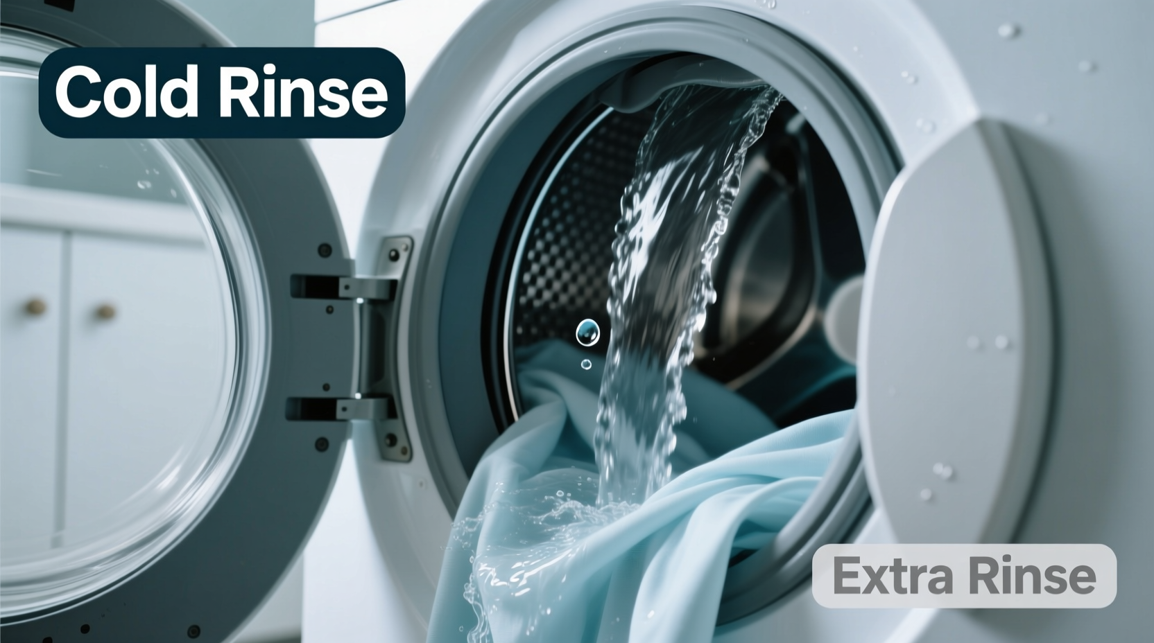 cold rinse vs extra rinse for sensitive skin