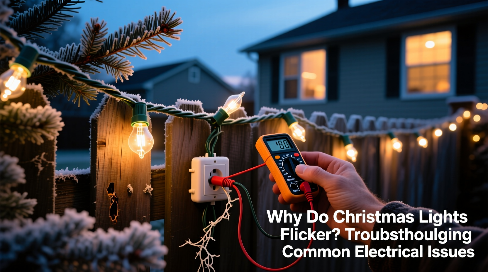 why do my christmas lights flicker troubleshooting common electrical issues