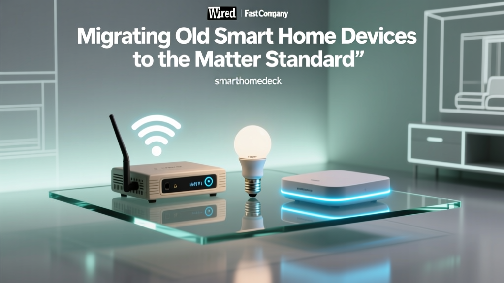 Migrating Old Smart Home Devices to the Matter Standard