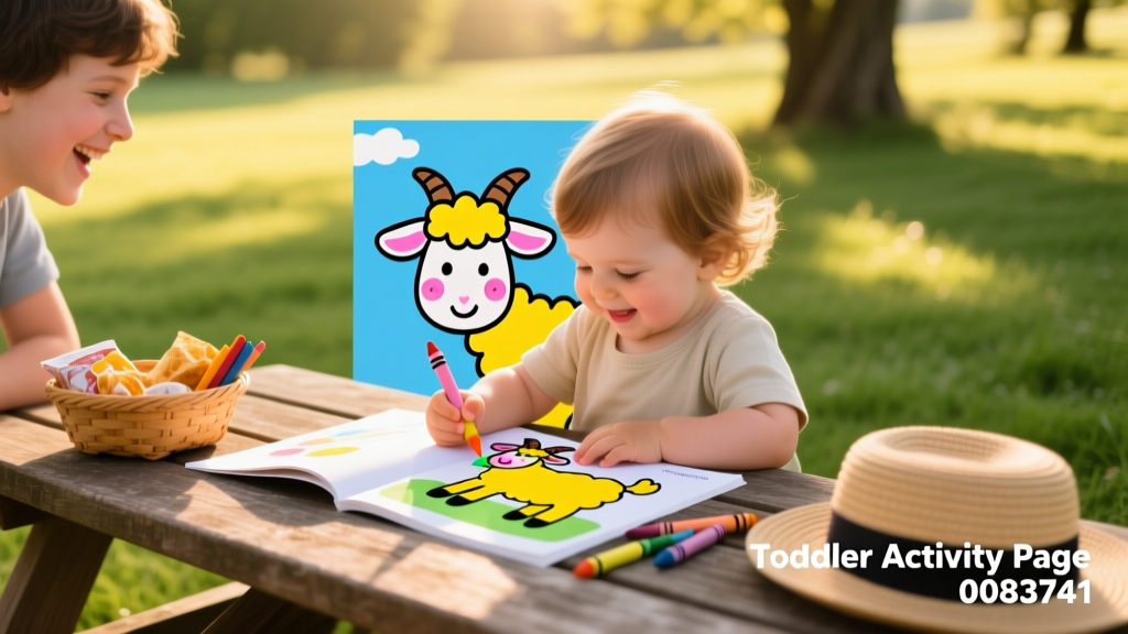 Cute Goat Coloring Pages for Toddlers: Developmental Benefits, Safety Tips, and Printable Best Practices