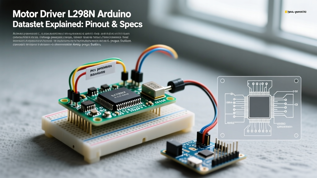 Motor Driver L298N Arduino Datasheet Explained: Pinout & Specs