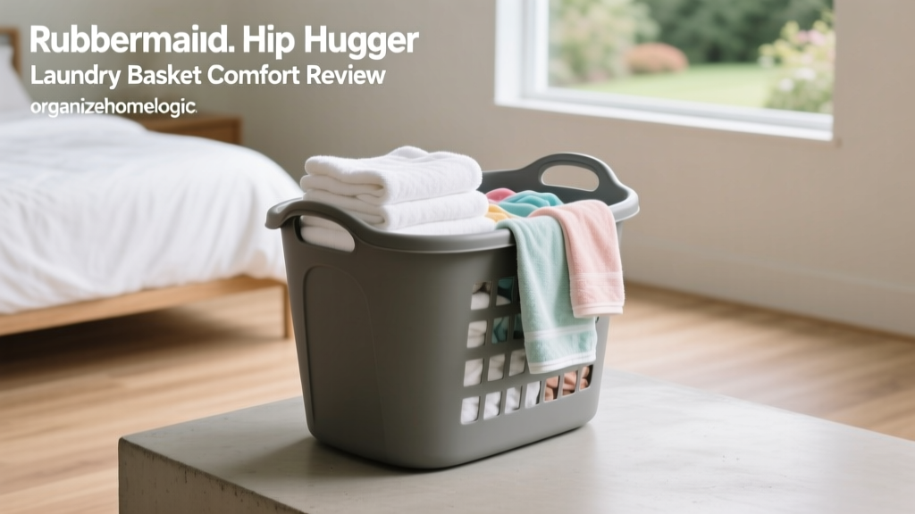 Rubbermaid Hip Hugger Laundry Basket Comfort Review