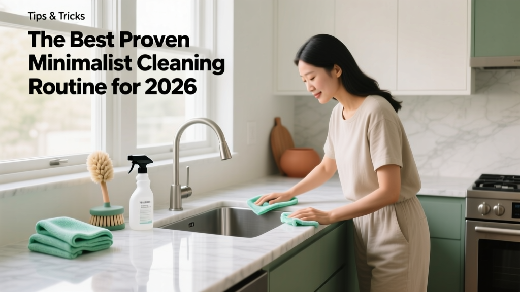 The Best Proven Minimalist Cleaning Routine for 2026