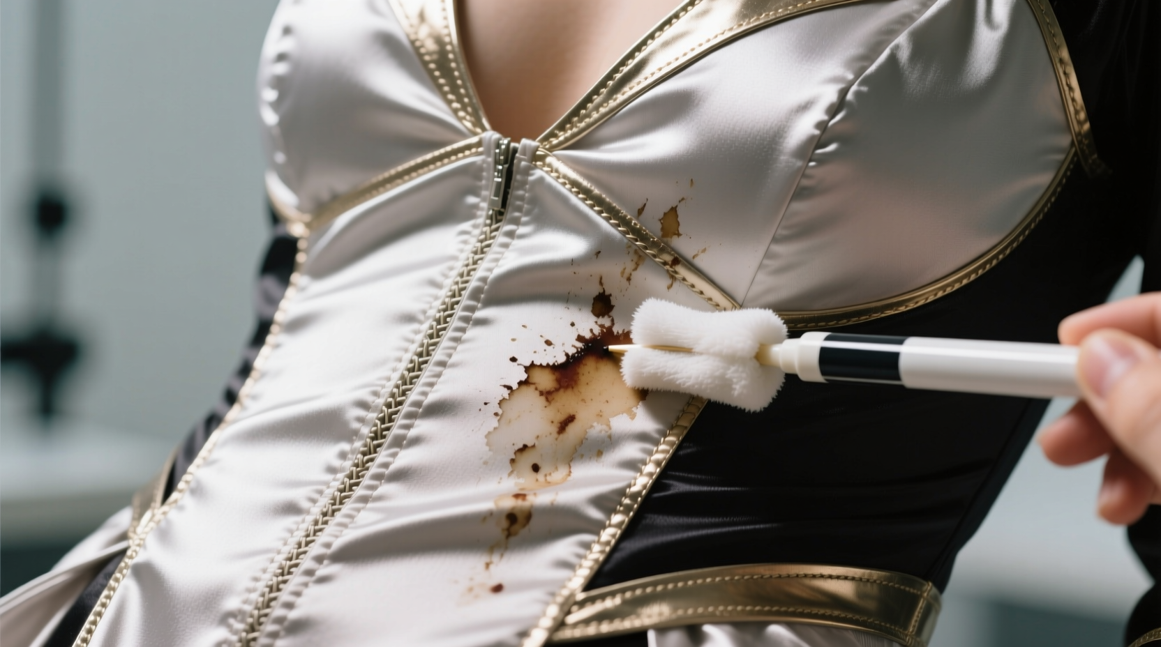 permanent marker removal on polyester costumes