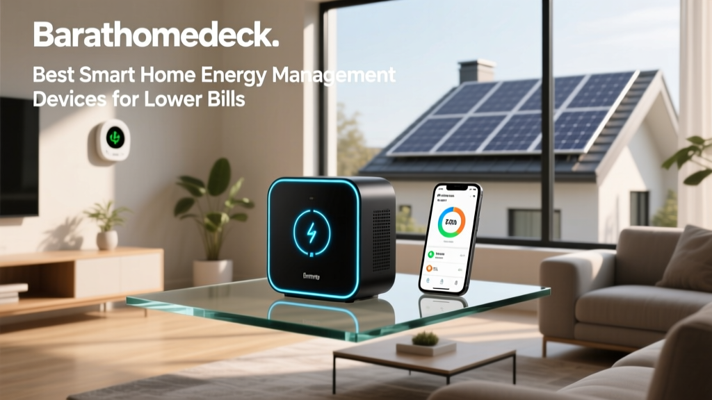 Best Smart Home Energy Management Devices for Lower Bills
