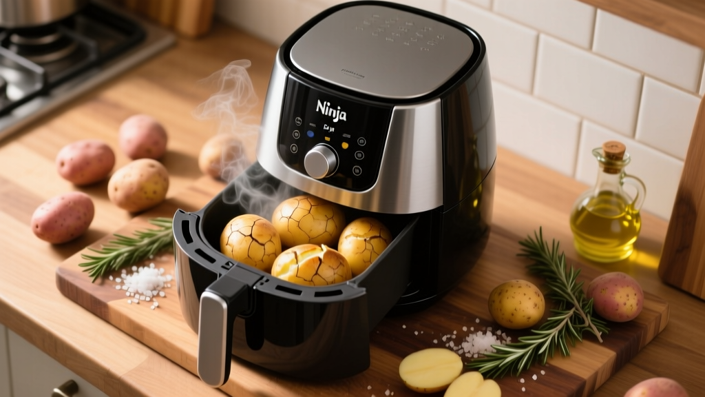 Perfect Baked Potatoes in a Ninja Dual Air Fryer