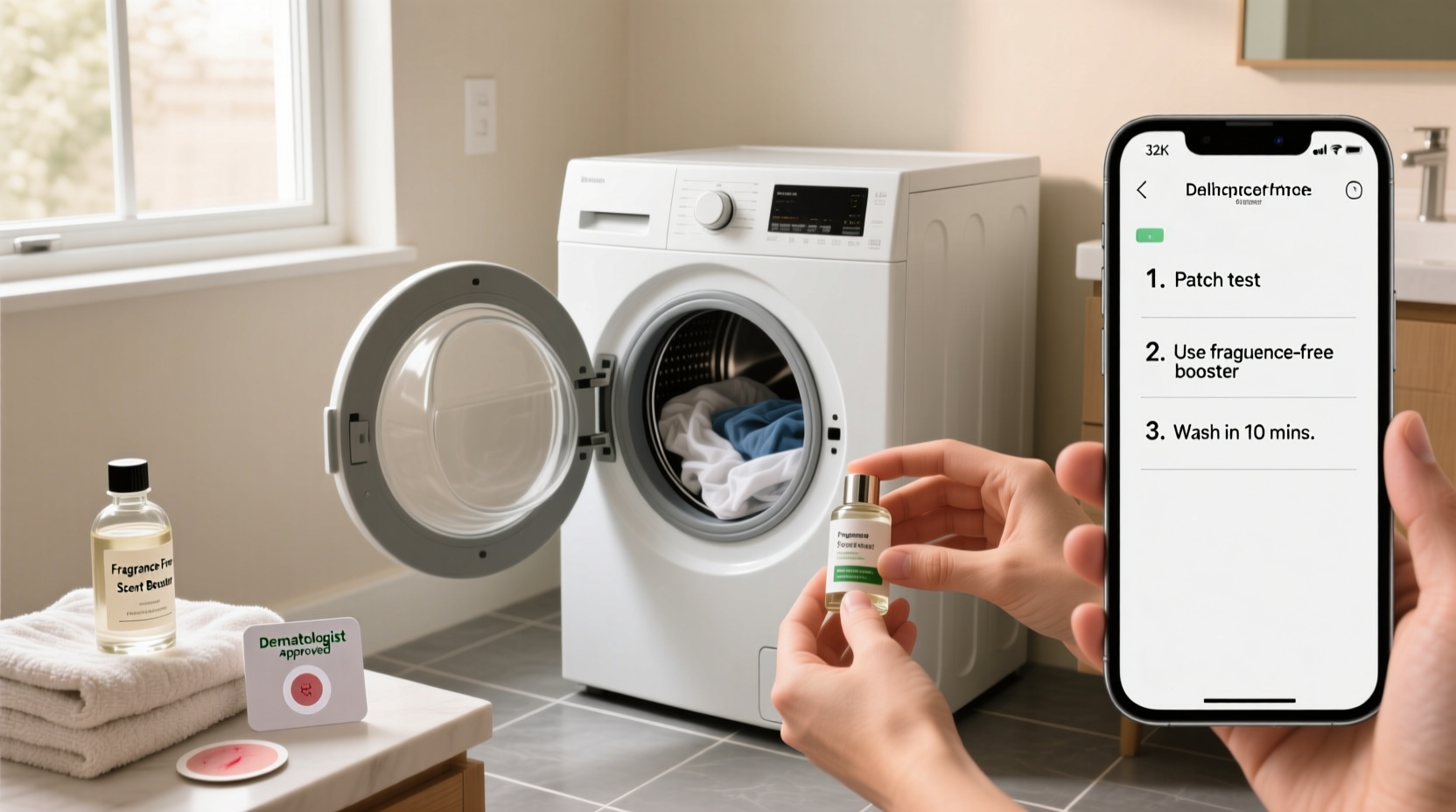 laundry scent booster allergy facts