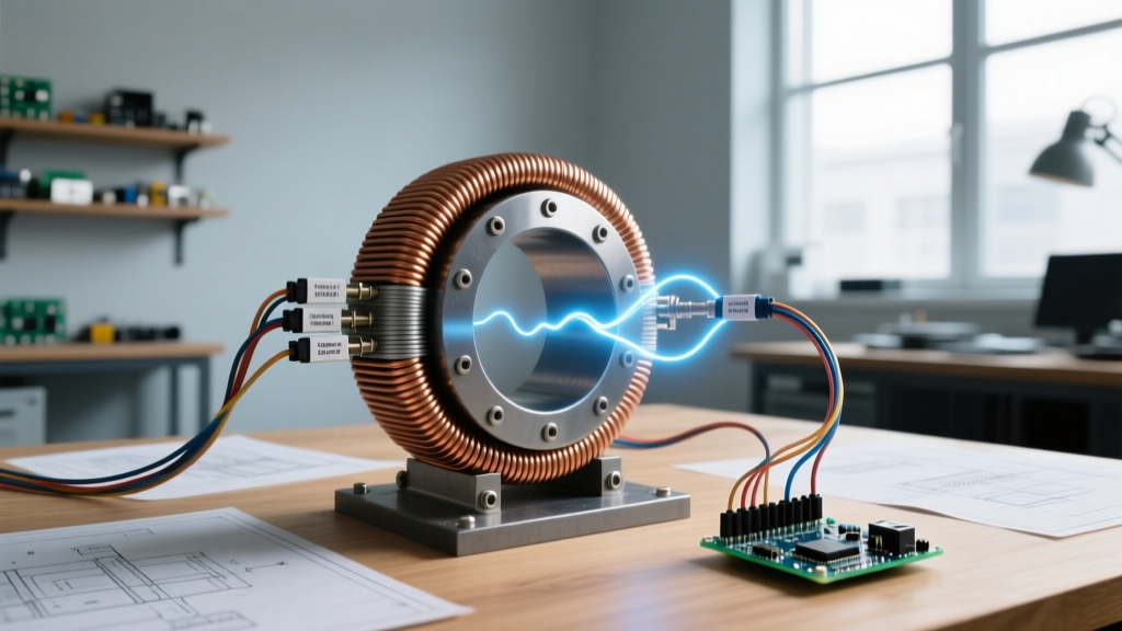 Calculating the Magnetic Field in an Electromagnet: Core Formulas and Coil Data