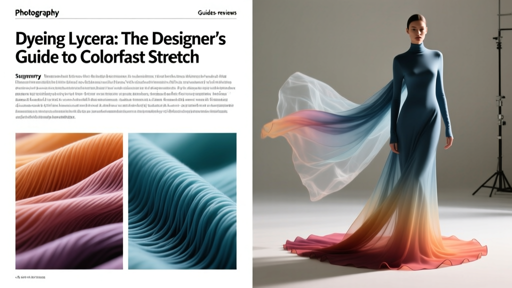 Dyeing Lycra: The Designer’s Guide to Colorfast Stretch