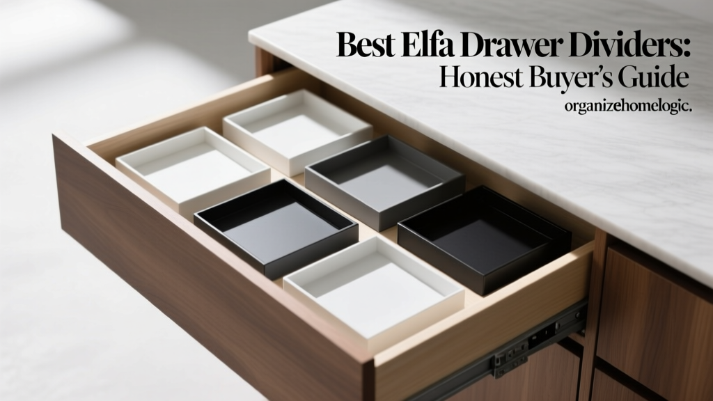 Best Elfa Drawer Dividers: Honest Buyer's Guide