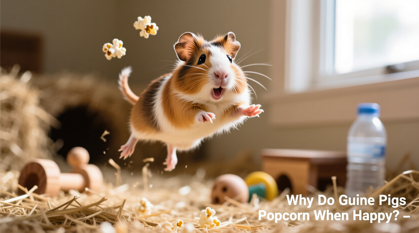 why do guinea pigs jump when happy understanding popcorning behavior