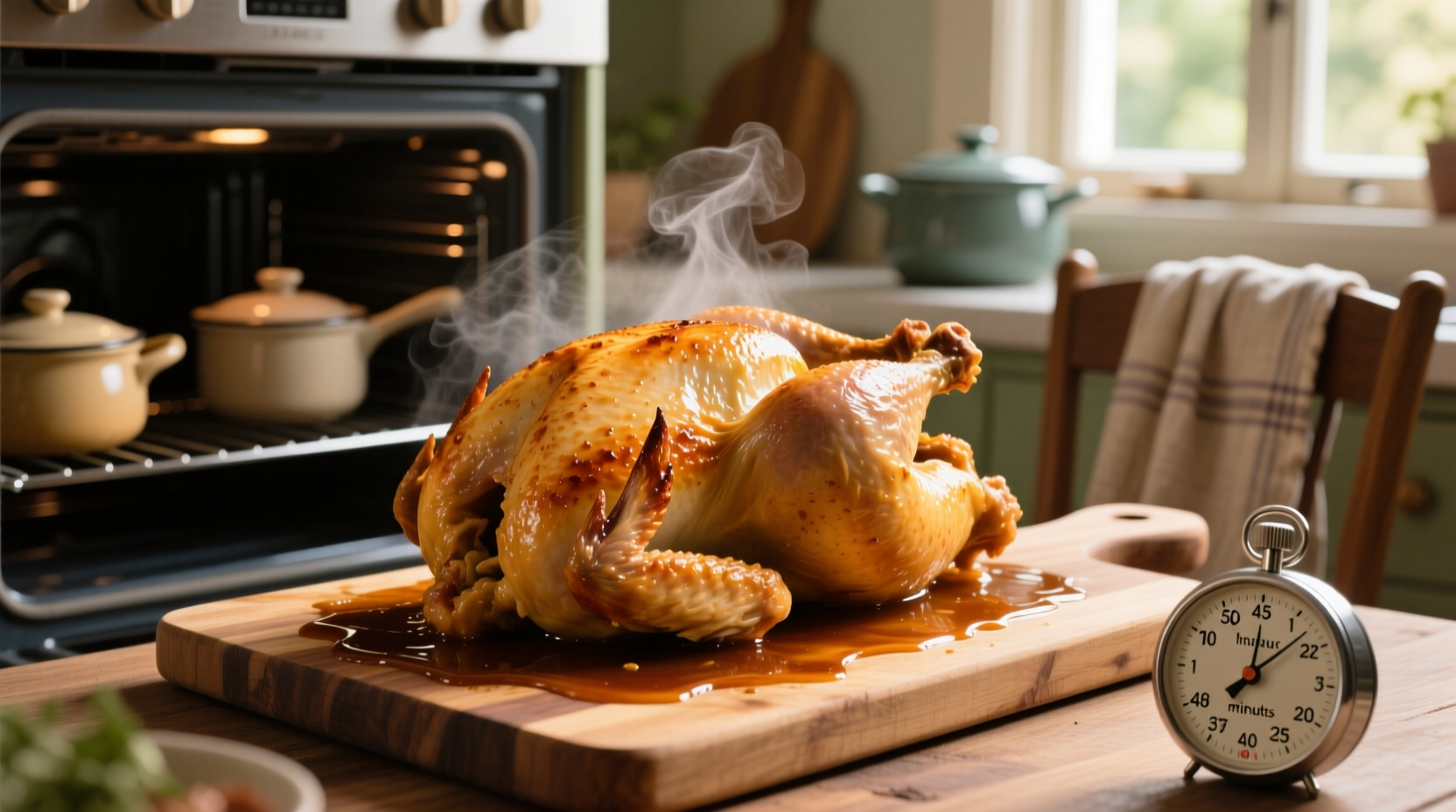 how long does a whole chicken take to cook