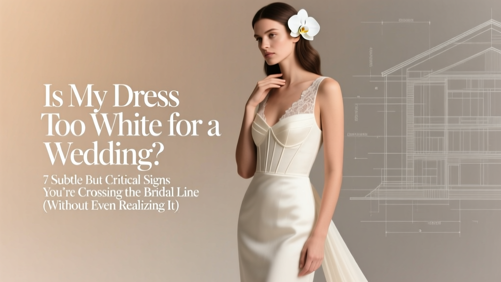 Is My Dress Too White for a Wedding? (2026)