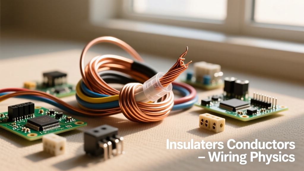 Insulators and Conductors Explained: The Physics of Wiring
