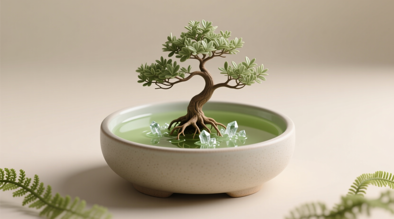 eco friendly cleaning horsetail tea for bonsai pots