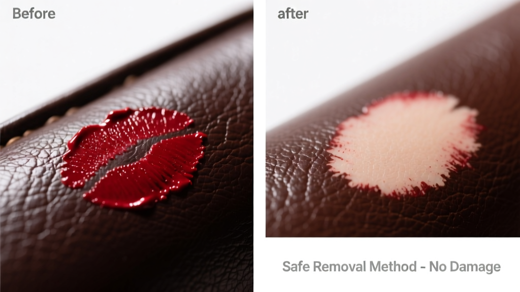 How to Remove Lipstick from Leather Safely