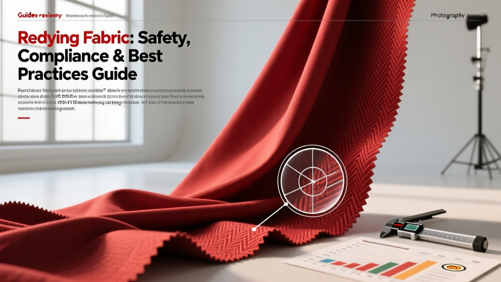 Redying Fabric: Safety, Compliance & Best Practices Guide