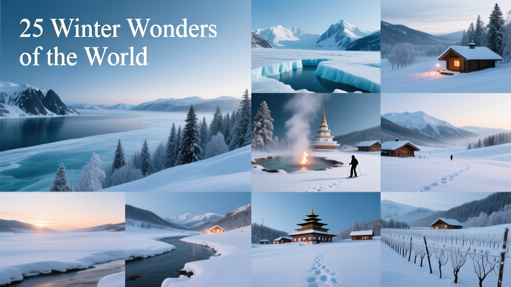 25 Winter Wonderlands Around The World: Hidden Gems, Scientific Marvels, and Authentic Seasonal Escapes