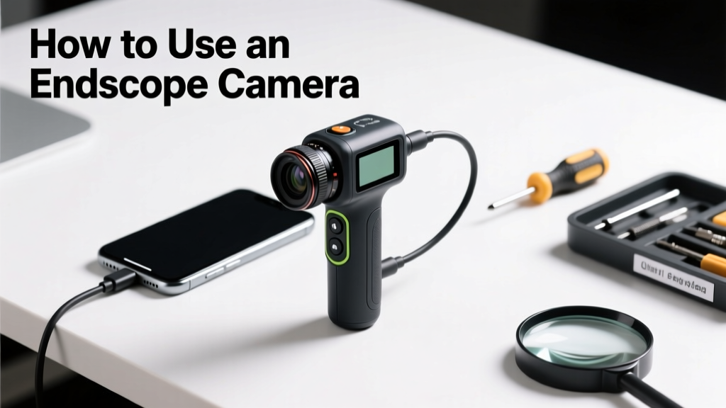 How to Use an Endoscope Camera: A Practical Guide