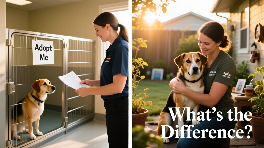 What Is the Difference Between Adopting from a Shelter or a Rescue?
