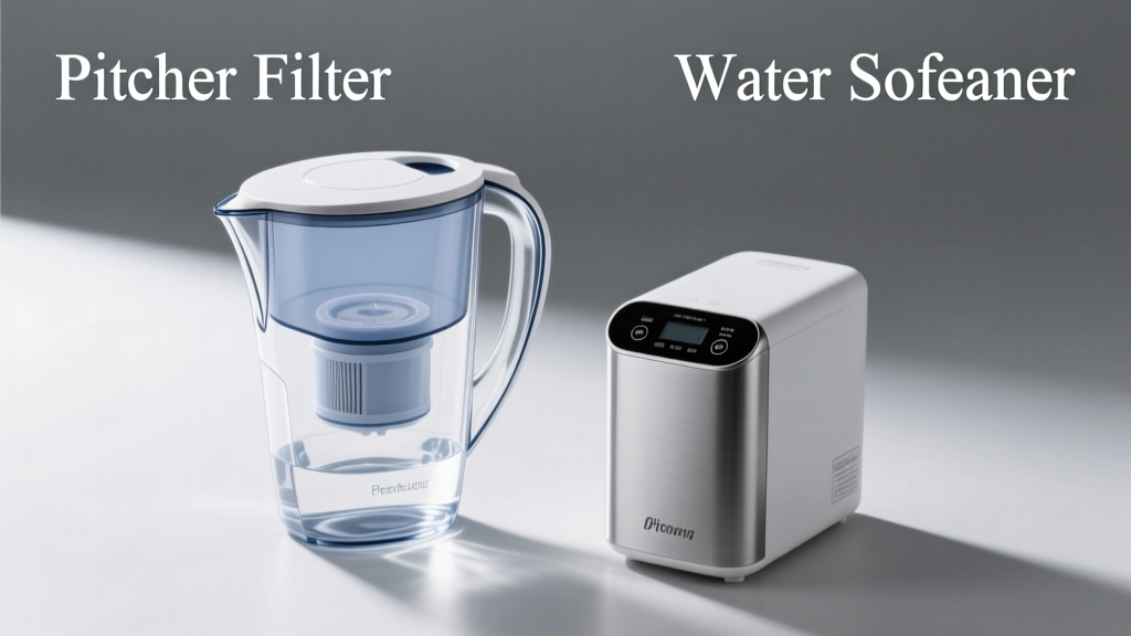 Pitcher Filter vs Water Softener: Which Is Better?