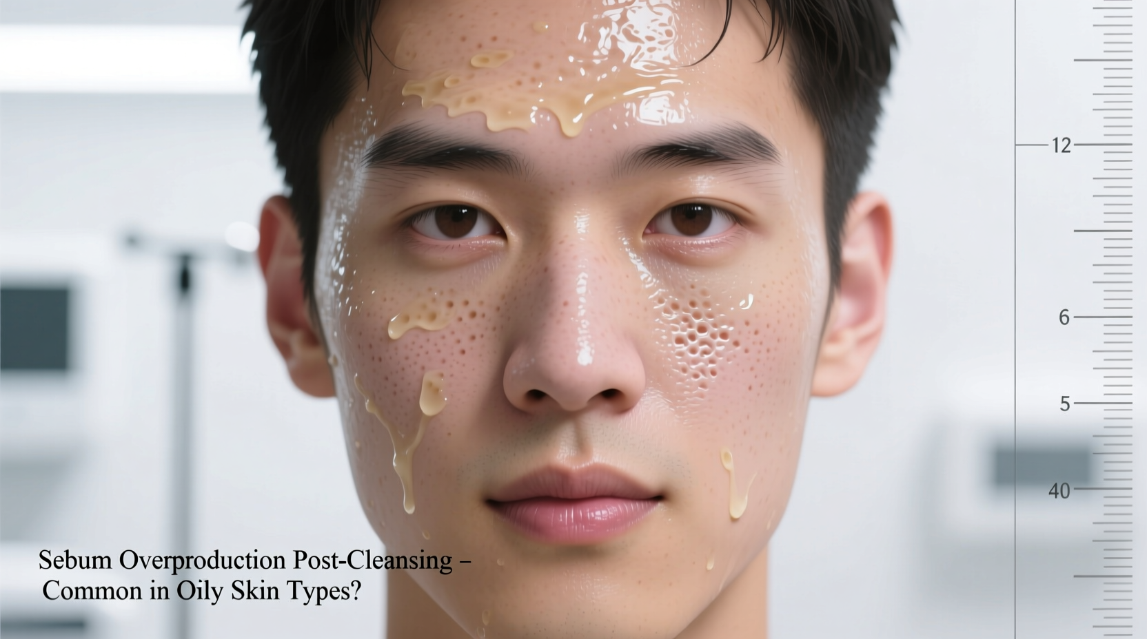 why does my face get shiny just hours after washing it