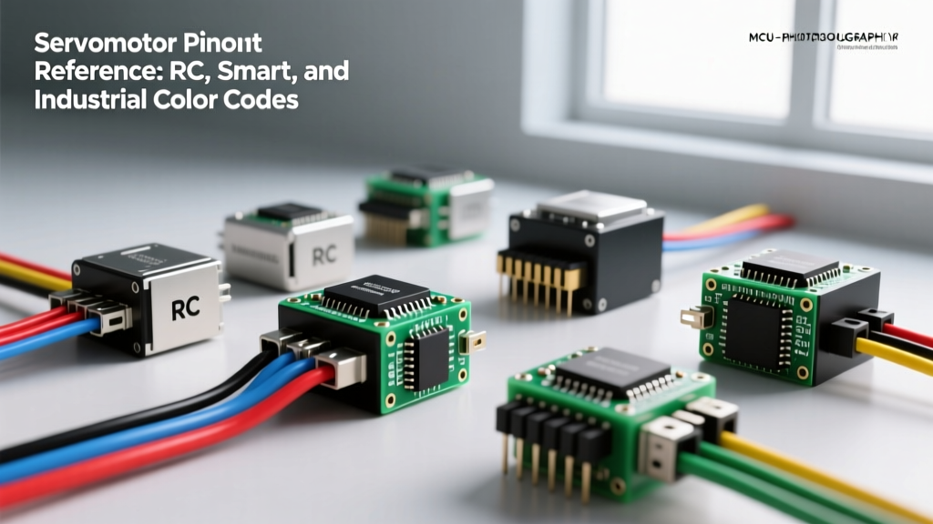Servomotor Pinout Reference: RC, Smart, and Industrial Color Codes