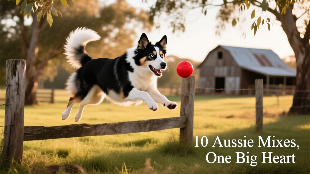 Ausky with Aussie markings and Husky eyes