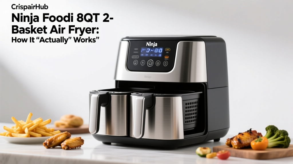Ninja Foodi 8QT 2-Basket Air Fryer: How It *Actually* Works