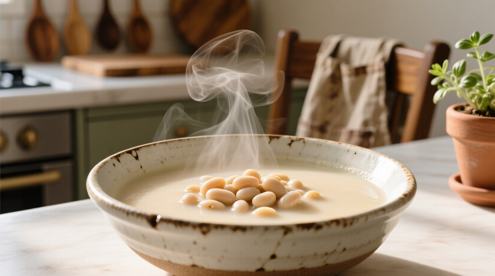 15 minute white bean soup