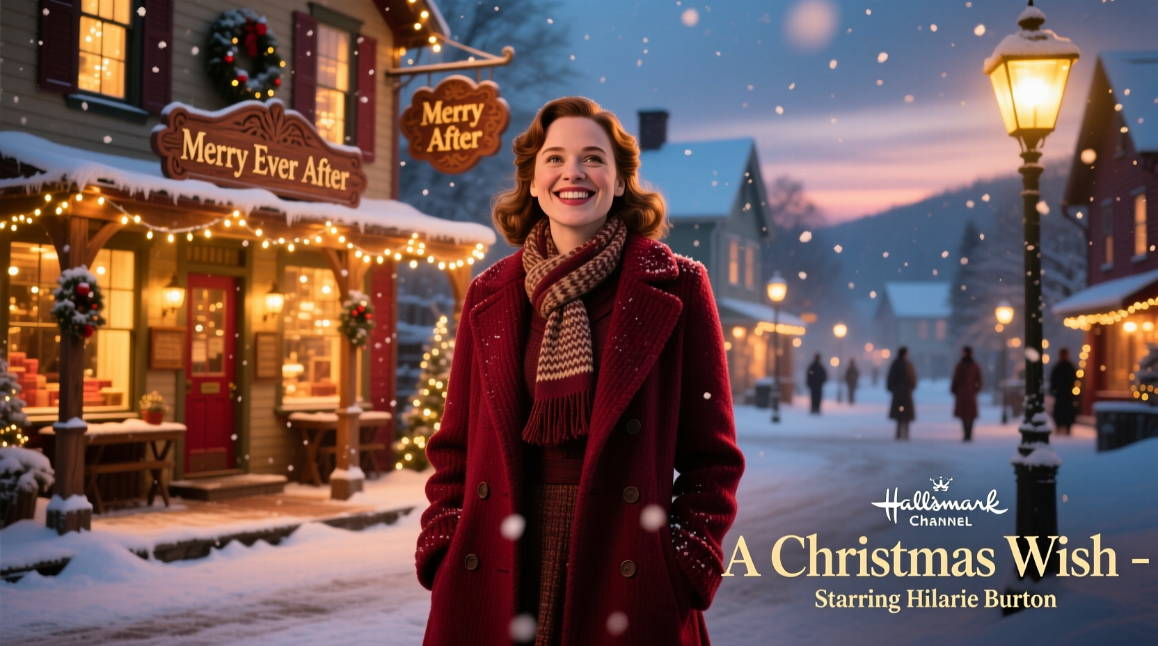 a christmas wish hilarie burton cast