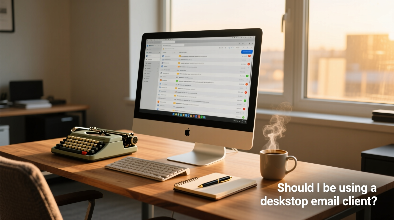 should i be using a desktop email client